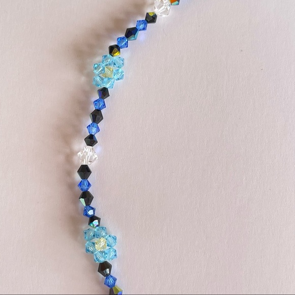 ๐Handmade Authentic Swarovski Crystal & SS925 necklace & bracelet set - Picture 8 of 15